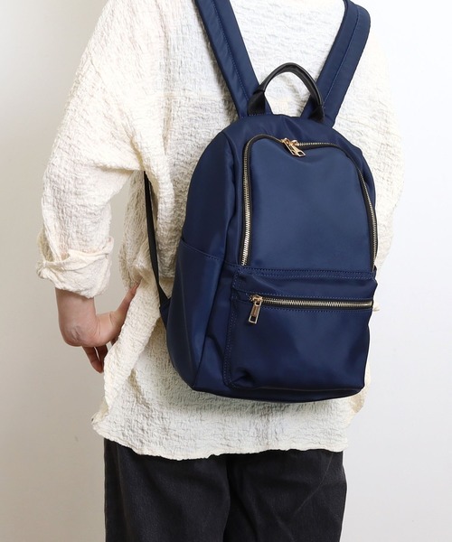 ポリエステル10ポケットミディアムサイズリュック／A4対応（バック