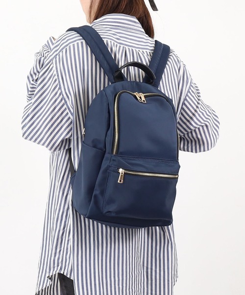 ポリエステル10ポケットミディアムサイズリュック／A4対応（バック