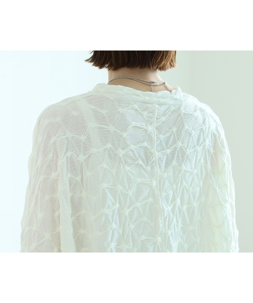 reca(レカ)の「シャーリングジャガードプルオーバー(Tシャツ/カットソー・レディース・ブラック/アイボリー・M)」の17枚目の写真