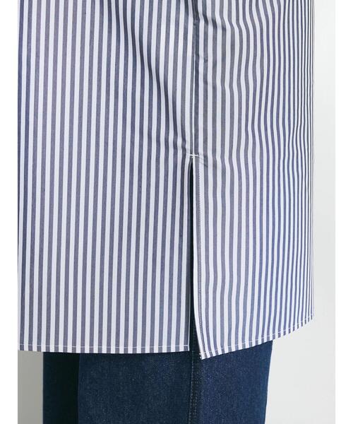 CRAFT STANDARD BOUTIQUE（クラフトスタンダードブティック）の「プランサーボタンシャツワンピース（シャツワンピース・レディース・ブラック系その他2/ブルー系その他6/オフホワイト/サックスブルー系3・FREE）」の16枚目の写真