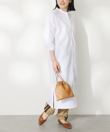 CRAFT STANDARD BOUTIQUE | プランサーボタンシャツワンピース(シャツワンピース)