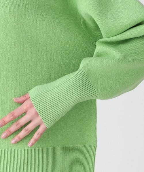 THE SHOP TK (ザ ショップ ティーケー )の「◆キーネックミドル丈カーデ【手洗い可】(カーディガン/ボレロ・レディース・ライトグレー/ライトグリーン/スミクロ・12/13)」の10枚目の写真