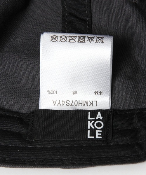 LAKOLE(ラコレ)の「ピグメントロゴキャップ / 104884(キャップ・メンズ・チャコール/ブルー/ベージュ/ライトグレー・9)」の20枚目の写真