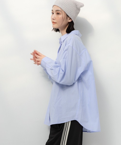 LAKOLE（ラコレ）の「ストライプシャツ / 106441（シャツ/ブラウス