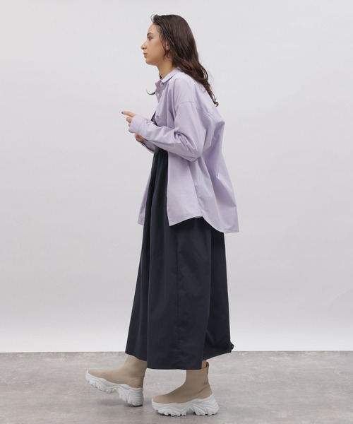 LAKOLE(ラコレ)の「ストライプシャツ / 106441(シャツ/ブラウス・レディース・オフホワイト/サックスブルー/ライトブルー/ライトグリーン・SMALL/MEDIUM)」の8枚目の写真