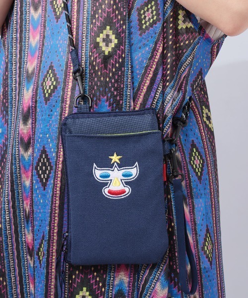 チチカカ（チチカカ）の「ルチャ刺繍ショルダーポーチ（ショルダー