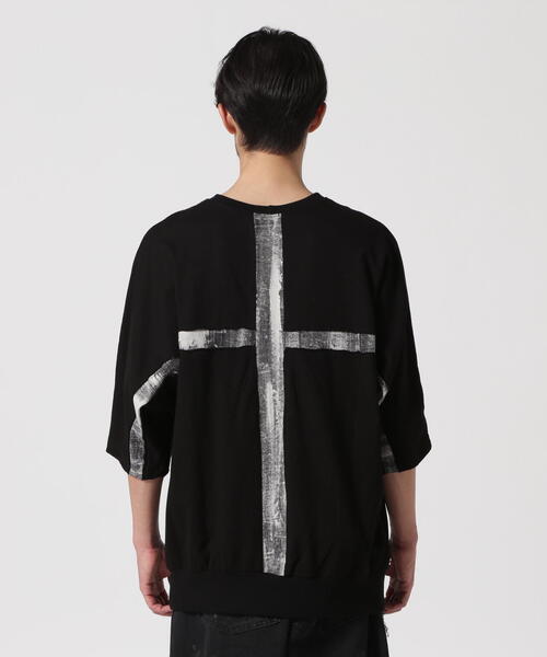 KMRii（ケムリ）の「KMRii/ケムリ/Back Cross Dolman Top（Tシャツ/カットソー・メンズ・ブラック・2）」の11枚目の写真