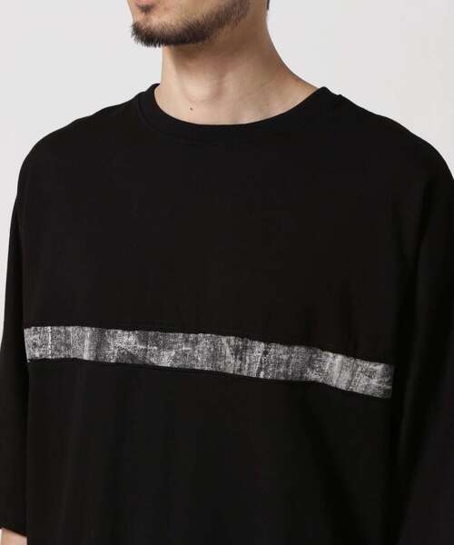 KMRii（ケムリ）の「KMRii/ケムリ/Back Cross Dolman Top（Tシャツ/カットソー・メンズ・ブラック・2）」の12枚目の写真