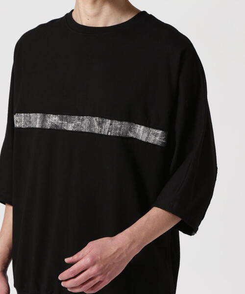 KMRii（ケムリ）の「KMRii/ケムリ/Back Cross Dolman Top（Tシャツ/カットソー・メンズ・ブラック・2）」の13枚目の写真