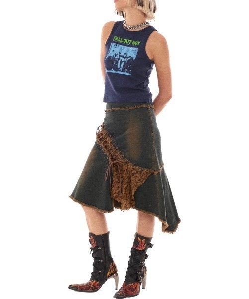 【セール】ストリートファッション Y2Kファッション Basic Pleasure Mode ベーシックプレジャーモード FALL OUT TANK タンクトップ ノースリーブ スリーブレス プリントロゴ 袖なしトップス アメリカンスリーブ（タンクトップ）｜Basic Pleasure Mode（ベーシックプレジャーモード） pattayablatt.com