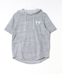 アンダーアーマー UAライバルテリー レフトチェスト ショートスリーブ フーディー