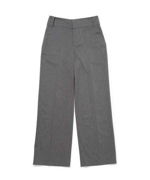M TO R（ムウトアール）の「［PANTS］PINSTRIPE STRAIGHT PANTS（その他パンツ・レディース・ライトグレー/ネイビー・38/40）」の15枚目の写真