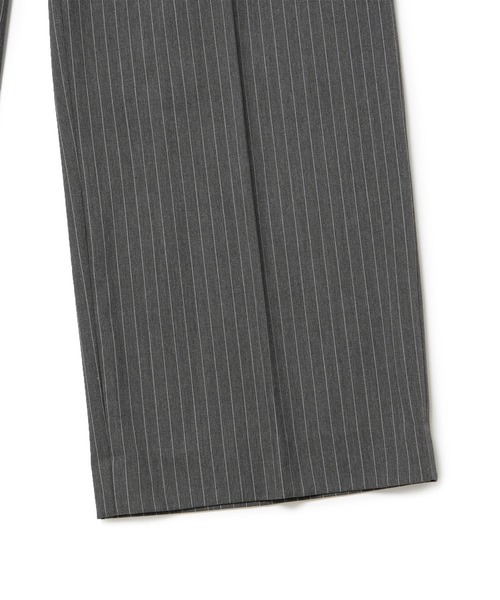 M TO R（ムウトアール）の「［PANTS］PINSTRIPE STRAIGHT PANTS（その他パンツ・レディース・ライトグレー/ネイビー・38/40）」の20枚目の写真