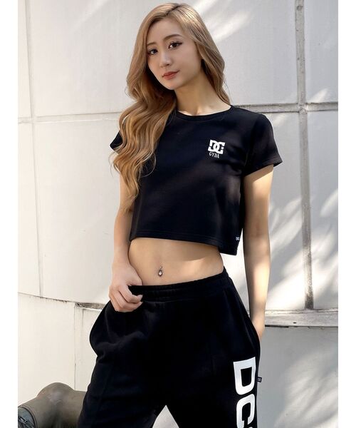DC（ディーシー）の「GYDA×DC MINIロゴショートTシャツ（Tシャツ/カットソー・レディース・イエロー/オフホワイト/ブラック・FREE）」の12枚目の写真