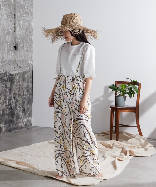 Franklin Climbing（フランクリンクライミング）の「【Retreat】2WAYキャミサロペット【PEPALAMAコラボ】（サロペット/オーバーオール・レディース・その他/アイボリー・ONE SIZE）」の3枚目の写真