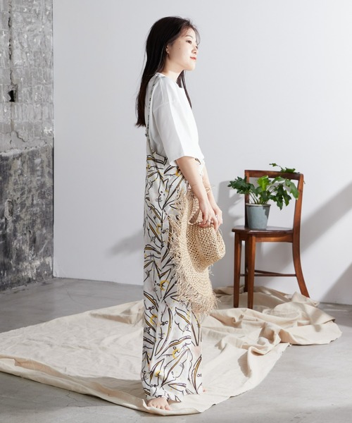 Franklin Climbing（フランクリンクライミング）の「【Retreat】2WAYキャミサロペット【PEPALAMAコラボ】（サロペット/オーバーオール・レディース・その他/アイボリー・ONE SIZE）」の5枚目の写真