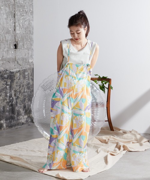 Franklin Climbing（フランクリンクライミング）の「【Retreat】2WAYキャミサロペット【PEPALAMAコラボ】（サロペット/オーバーオール・レディース・その他/アイボリー・ONE SIZE）」の10枚目の写真