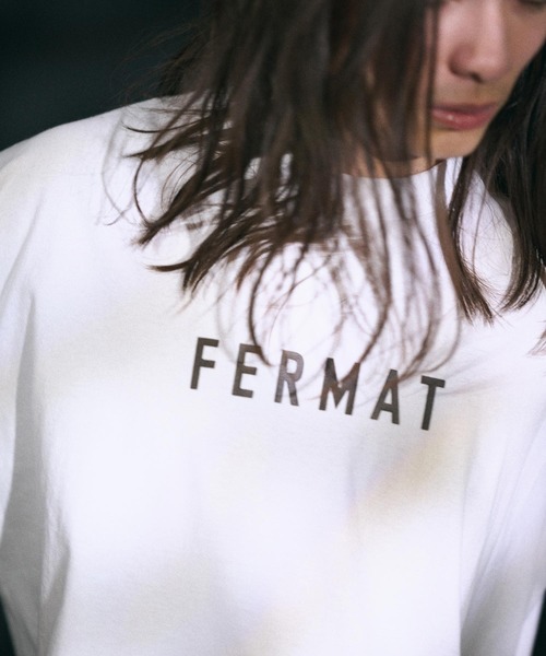 THEOREM(セオレム)の「mt8985- FERMAT Tee Tシャツ(Tシャツ/カットソー・メンズ・ホワイト×グリーン/ホワイト×ブラック/ホワイト系その他/ホワイト×ブラウン・S/M/L/XL/XS/XXL)」の4枚目の写真
