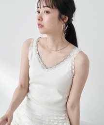earth music&ecology | ダブルレースタンクトップ(インナーウェア/肌着)