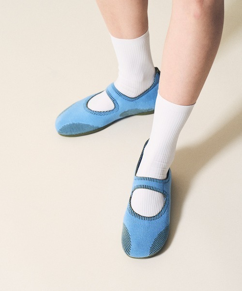新品 Camper Right Nina カンペール バレエシューズ ブルー カンペール CAMPER RIGHT NINA / フラットシューズ （スカイブルー