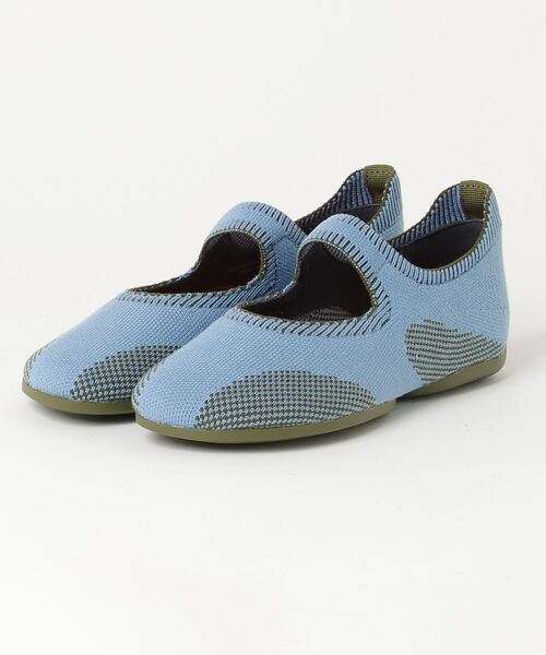新品 Camper Right Nina カンペール バレエシューズ ブルー カンペール CAMPER RIGHT NINA / フラットシューズ （スカイブルー
