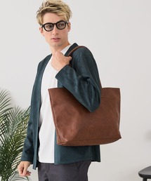 Blue Standard （ブルースタンダード）の「【BLUE STANDARD/ブルースタンダード】　7ポケットフェイクレザートートバッグ（トートバッグ）」