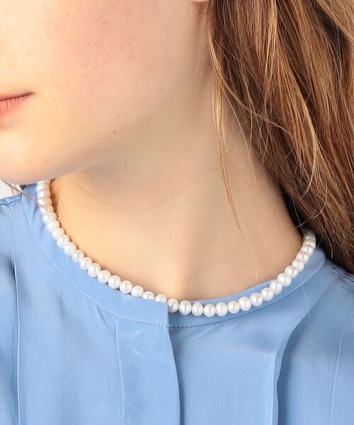 TOMORROWLAND (トゥモローランド)の「【別注】januka パールネックレス(ネックレス・レディース・ホワイト系その他・FREE)」の2枚目の写真