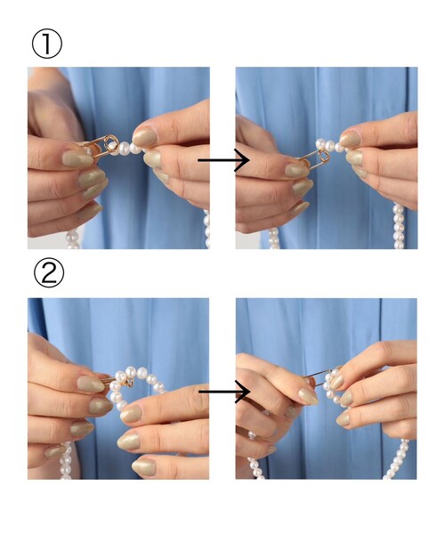 TOMORROWLAND (トゥモローランド)の「【別注】januka パールネックレス(ネックレス・レディース・ホワイト系その他・FREE)」の7枚目の写真