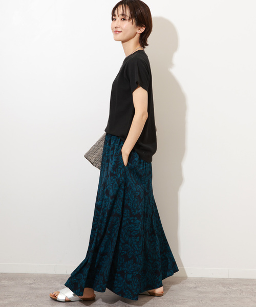 JOURNAL STANDARD relume(ジャーナルスタンダード レリューム)の「《追加》TCワッフルショートスリーブTシャツ(Tシャツ/カットソー・レディース・ホワイト/ブラック/ブルー/ストーン/バーガンディー・FREE)」の7枚目の写真