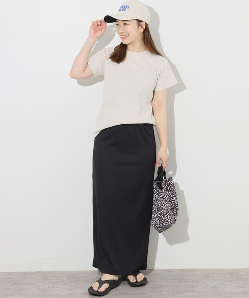 JOURNAL STANDARD relume(ジャーナルスタンダード レリューム)の「《追加》TCワッフルショートスリーブTシャツ(Tシャツ/カットソー・レディース・ホワイト/ブラック/ブルー/ストーン/バーガンディー・FREE)」の20枚目の写真