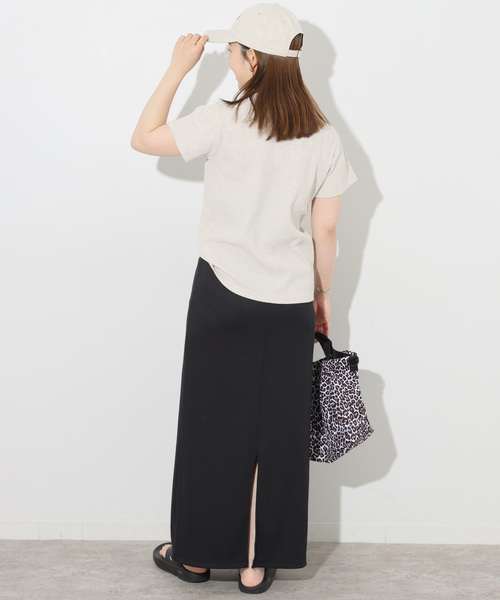 JOURNAL STANDARD relume(ジャーナルスタンダード レリューム)の「《追加》TCワッフルショートスリーブTシャツ(Tシャツ/カットソー・レディース・ホワイト/ブラック/ブルー/ストーン/バーガンディー・FREE)」の21枚目の写真