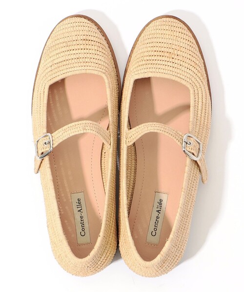 【セール】CONTRE ALLEE la Vilette メリージェーンフラットシューズ（パンプス）｜TOMORROWLAND（トゥモローランド）