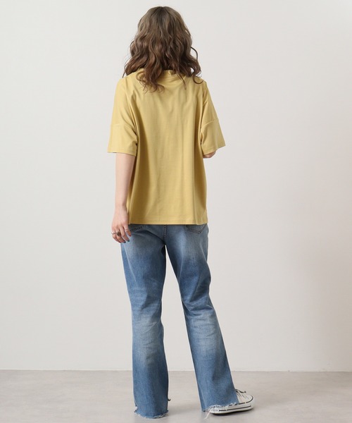 【セール】BRODIAEA ローズペトール加工 レースプリントTシャツ(Tシャツ/カットソー)|BRODIAEA(ブローディア) 【セール】BRODIAEA ローズペトール加工 レースプリントTシャツ(Tシャツ/カットソー)|BRODIAEA(ブローディア)