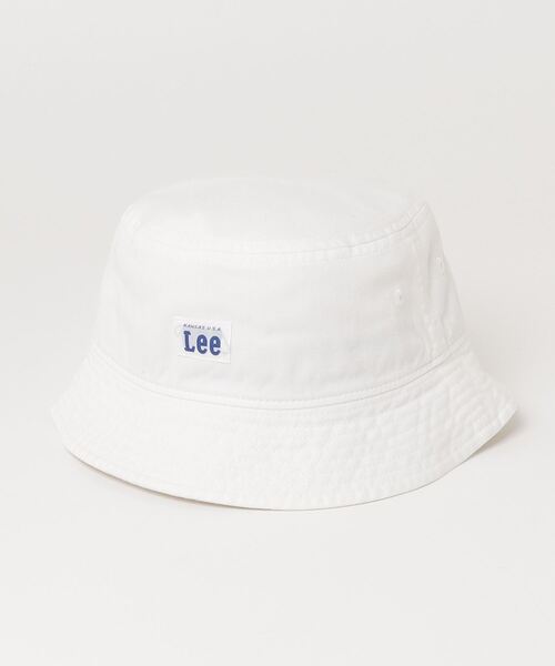 Lee(リー)の「Lee/リー キッズ ハット HAT LE KIDS BUCKET COT 230076804(ハット・キッズ・ブラック/ホワイト・54cm)」の1枚目の写真