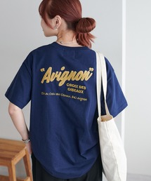 DISCOAT | 【ユニセックス】サガラバック刺繍半袖Tシャツ《WEB限定》(Tシャツ/カットソー)