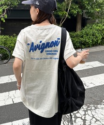 DISCOAT | 【ユニセックス】サガラバック刺繍半袖Tシャツ《WEB限定》(Tシャツ/カットソー)