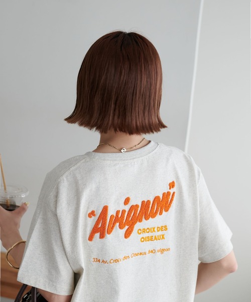 ユニセックス】サガラバック刺繍半袖Tシャツ《WEB限定》（Tシャツ