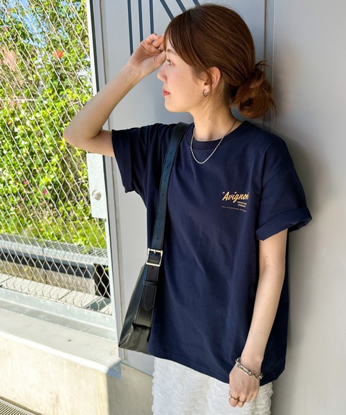 セール】【ユニセックス】サガラバック刺繍半袖Tシャツ《WEB限定》（T
