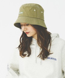 MILKFED.（ミルクフェド）の「EMBROIDERRED BAR LOGO BUCKET HAT（ハット）」
