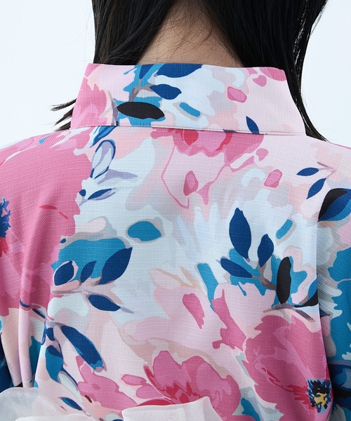 forksy.（フォルクシー）の「【forksy.】4点セット／アソート柄セパレート浴衣ワンピース（浴衣・レディース・レッド/ブラック/ライトブルー/アイボリー/レッド系/アイボリー系/ブルー/ベージュ/ホワイト・FREE）」の16枚目の写真