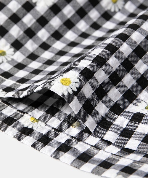 ROPE' PICNIC（ロペピクニック）の「【KIDS】サッカーギンガムチェックショートパンツ（その他パンツ・キッズ・ブラック/ブラック系その他・110/120/130/140/150）」の9枚目の写真