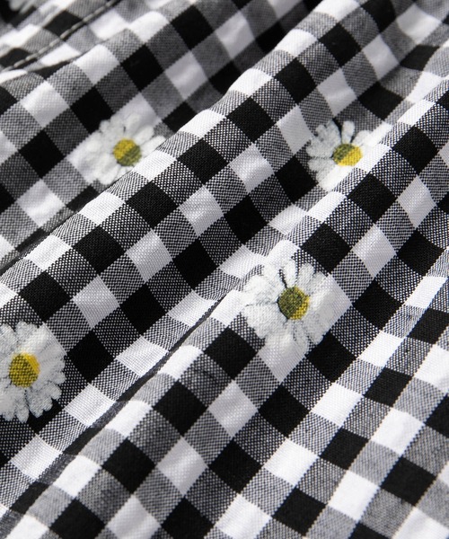 ROPE' PICNIC（ロペピクニック）の「【KIDS】サッカーギンガムチェックショートパンツ（その他パンツ・キッズ・ブラック/ブラック系その他・110/120/130/140/150）」の10枚目の写真