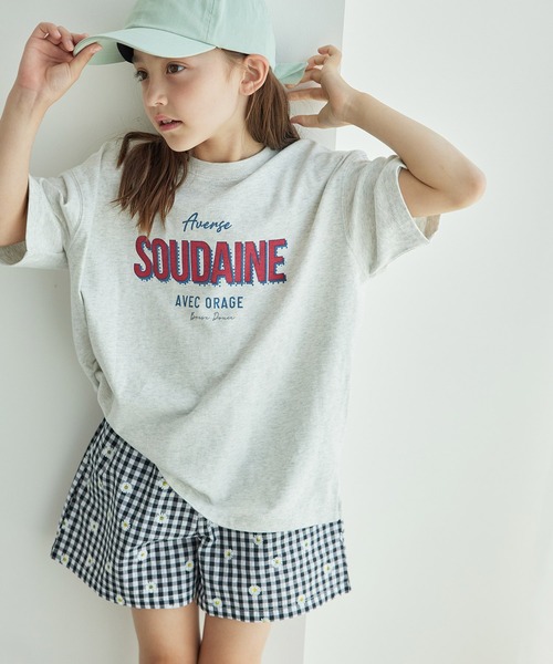 ROPE' PICNIC（ロペピクニック）の「【KIDS】サッカーギンガムチェックショートパンツ（その他パンツ・キッズ・ブラック/ブラック系その他・110/120/130/140/150）」の20枚目の写真