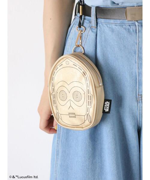 ehka sopo（エヘカソポ）の「【STAR WARS】ミニショルダーバッグ（ハンドバッグ・レディース・シルバー/ゴールド/オフホワイト・F）」の7枚目の写真