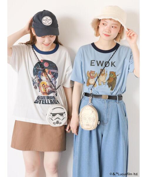 ehka sopo（エヘカソポ）の「【STAR WARS】ミニショルダーバッグ（ハンドバッグ・レディース・シルバー/ゴールド/オフホワイト・F）」の4枚目の写真