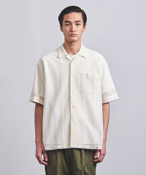 Aga ジオメトリックレースシャツ UNITED ARROWS（ユナイテッドアローズ）の「ジオメトリック