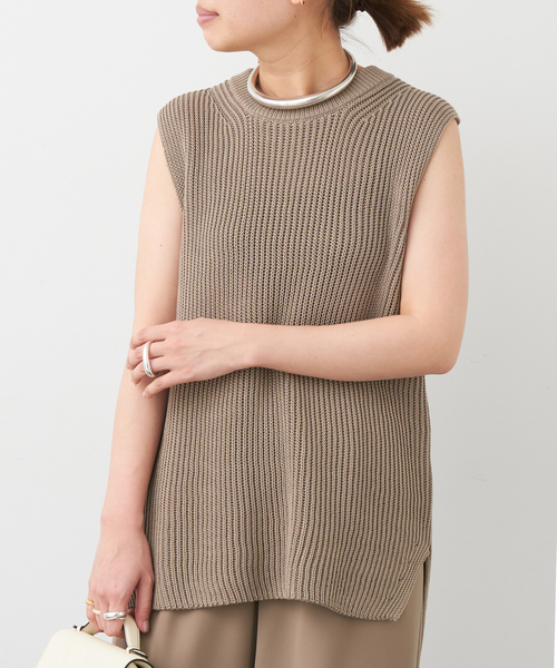 EVERYDAY I LIKE.◇24SS/Deuxieme Classe/Polite ニットベスト