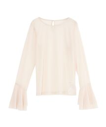 LAGUNAMOON | フレアスリーブチュールトップス(Tシャツ/カットソー)