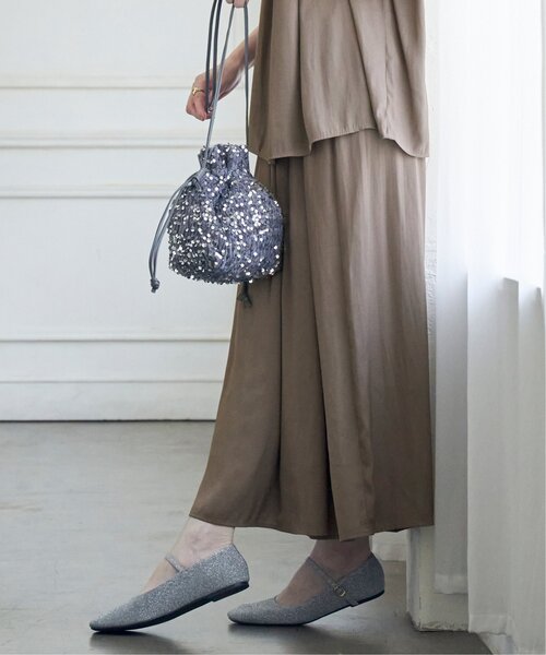 ikka（イッカ）の「【セットアップ対応】カッセンボリュームラップスカーチョ（その他パンツ・レディース・モカ/オレンジ/チャコールグレー・M/L/S）」の17枚目の写真