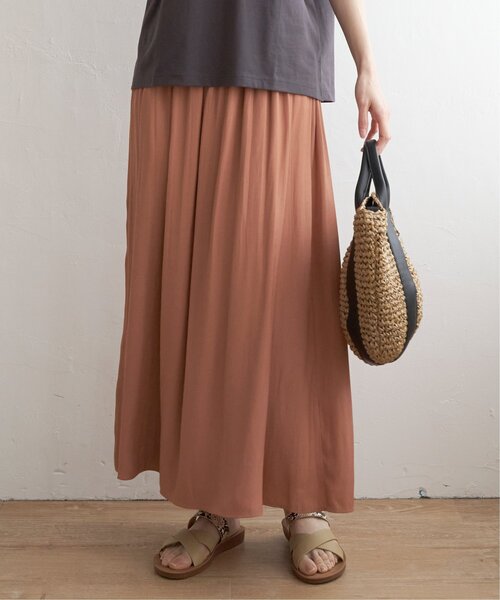 ikka（イッカ）の「【セットアップ対応】カッセンボリュームラップスカーチョ（その他パンツ・レディース・モカ/オレンジ/チャコールグレー・M/L/S）」の16枚目の写真